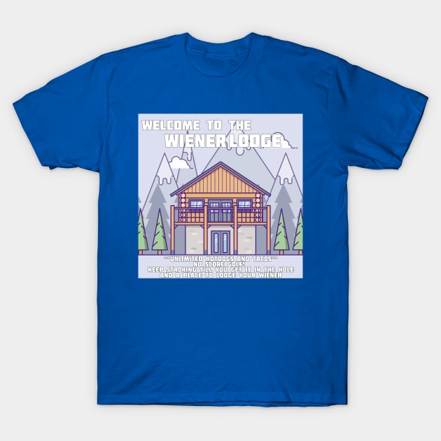 Wiener lodge T-Shirt by Iamthepartymonster